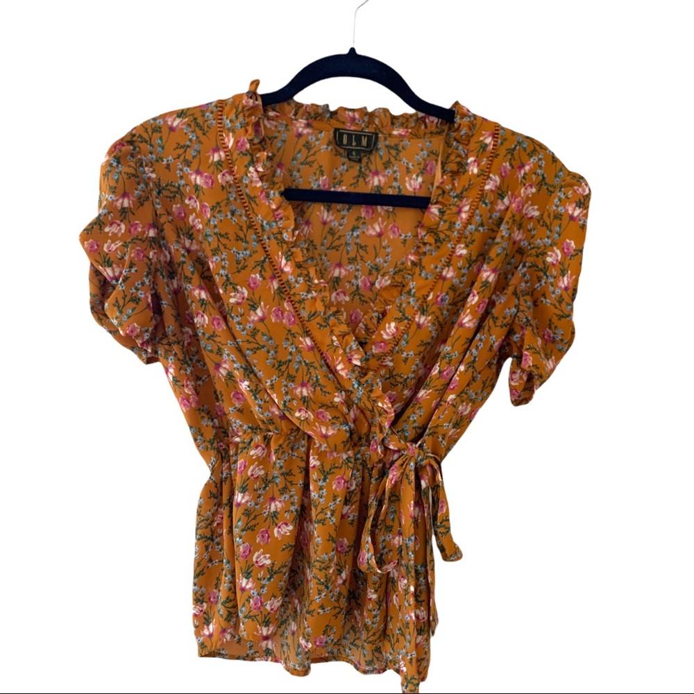 OLM Floral Shirt Size Small